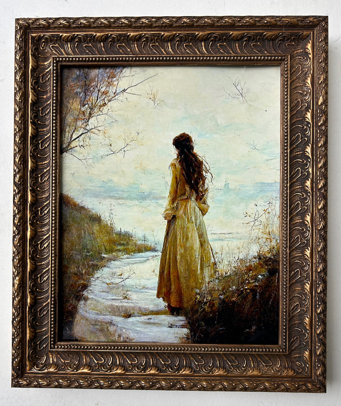 Lonely Lady by the Sea