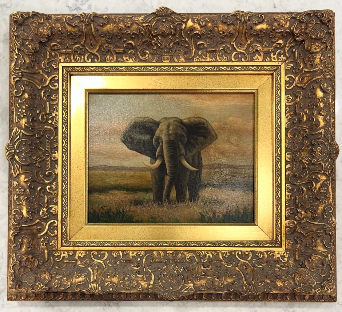 Original Oil Elephant