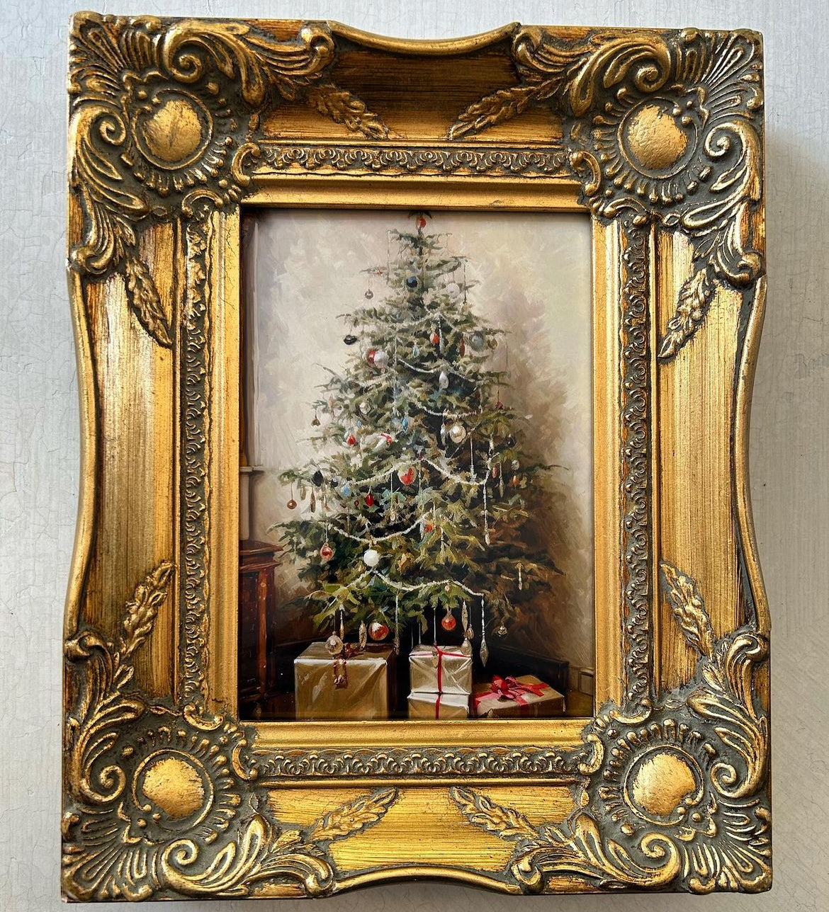 A Vintage Christmas Tree I