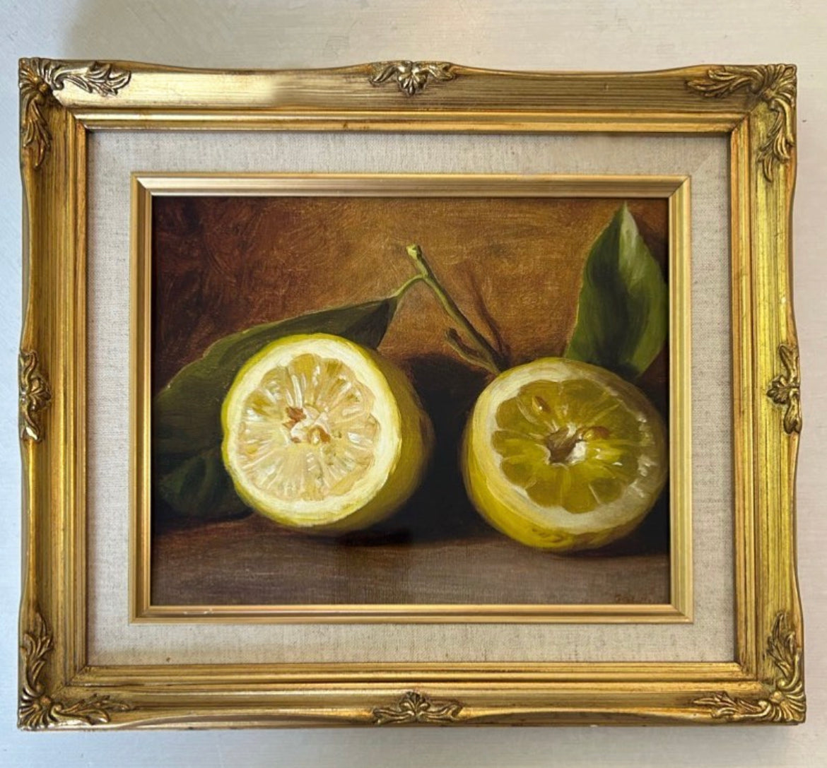 Lemon Still Life