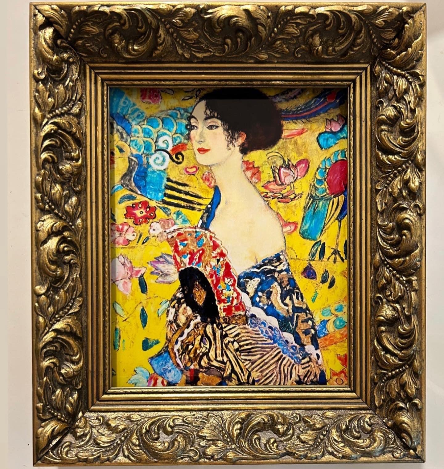 Lady with a Fan by Klimt
