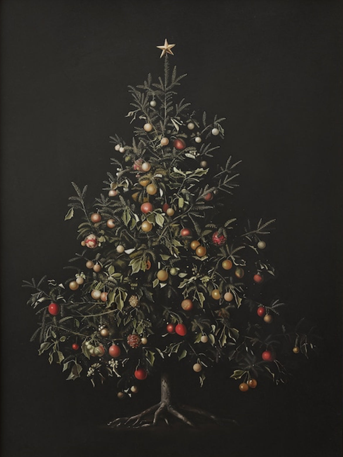 A Vintage Christmas Tree II