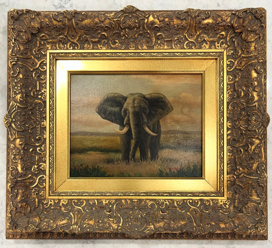 Original Oil Elephant