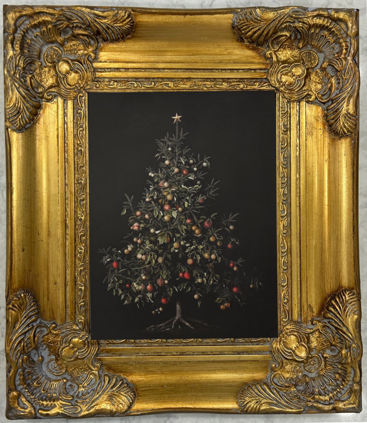 A Vintage Christmas Tree II