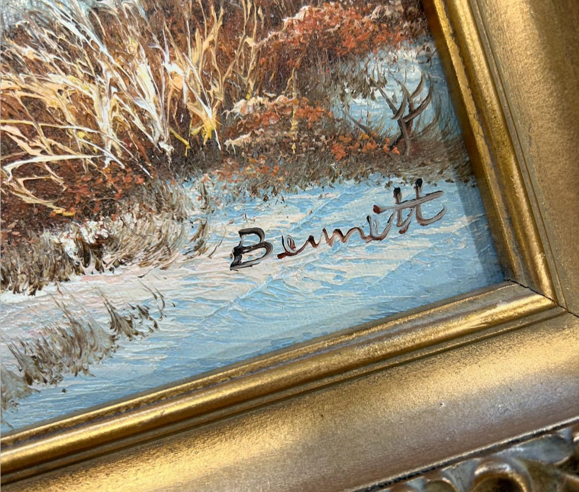 Original Oil Painting by Bennett