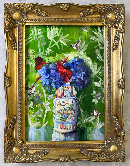 Andrea's Hummingbirds by Jan Wier